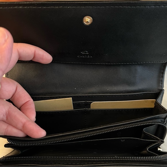 Carpisa Women’s Faux Leather Crocodile Embossed Pattern Wallet Tricolor - Picture 6 of 11